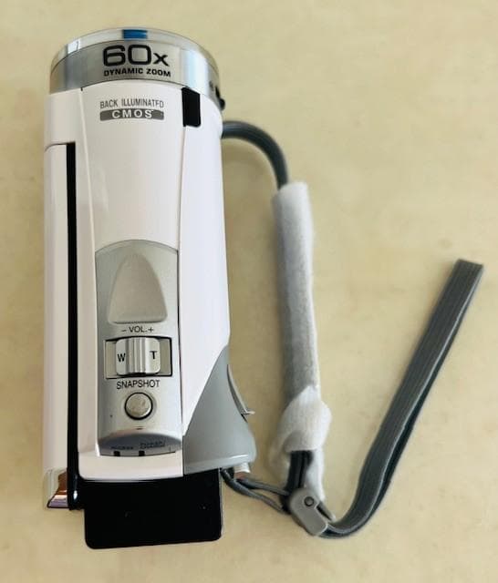 JVC Everio ハイビジョン ビデオカメラ GZ-HM199-W