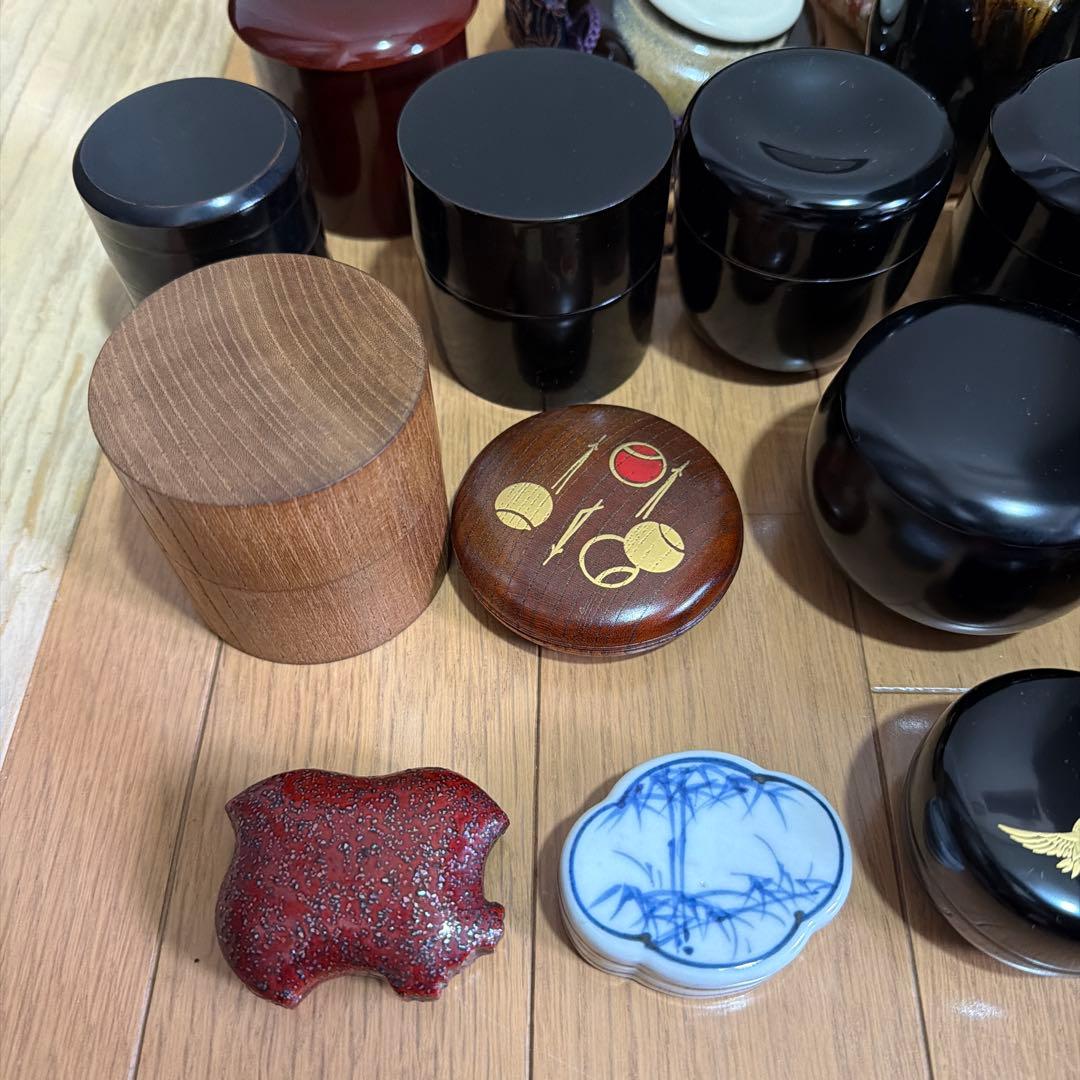 棗、箸置、香合セット