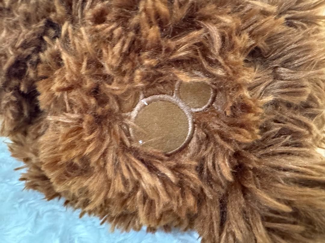 【レア】ディズニーベア　長毛　ダークブラウン　ダッフィー