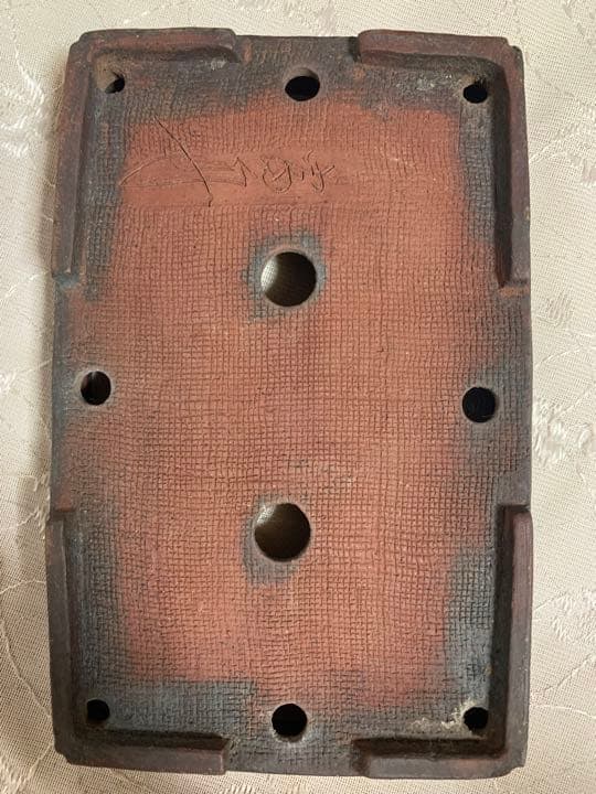 富舟　長方　盆栽鉢　浅め