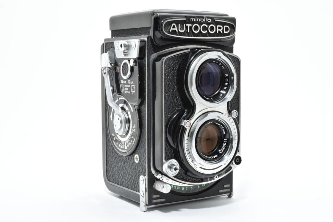 ★極上品・希少★ミノルタ AUTOCORD 75mm f3.5 #1616