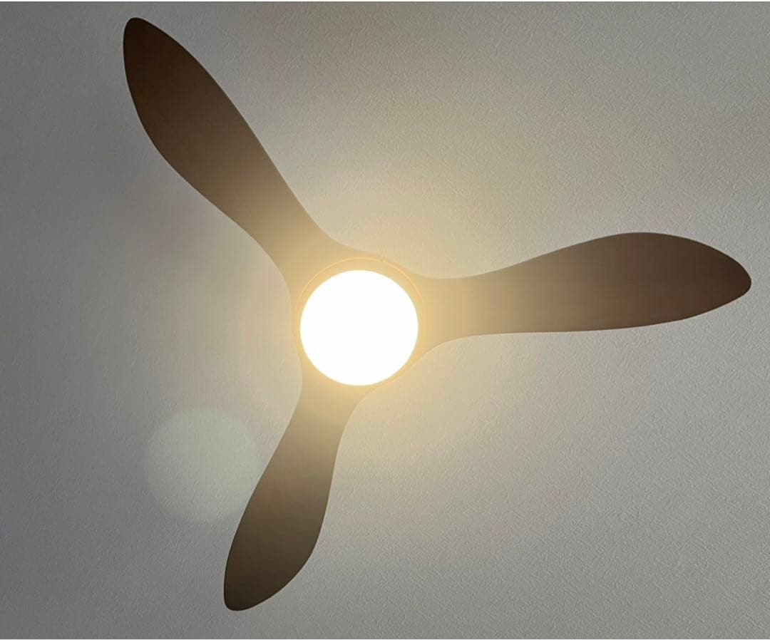 ロウヤ　シーリングファンライト