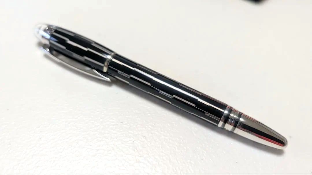 【限定品】モンブラン 万年筆 スターウォーカー ブラックミステリー ペンケース