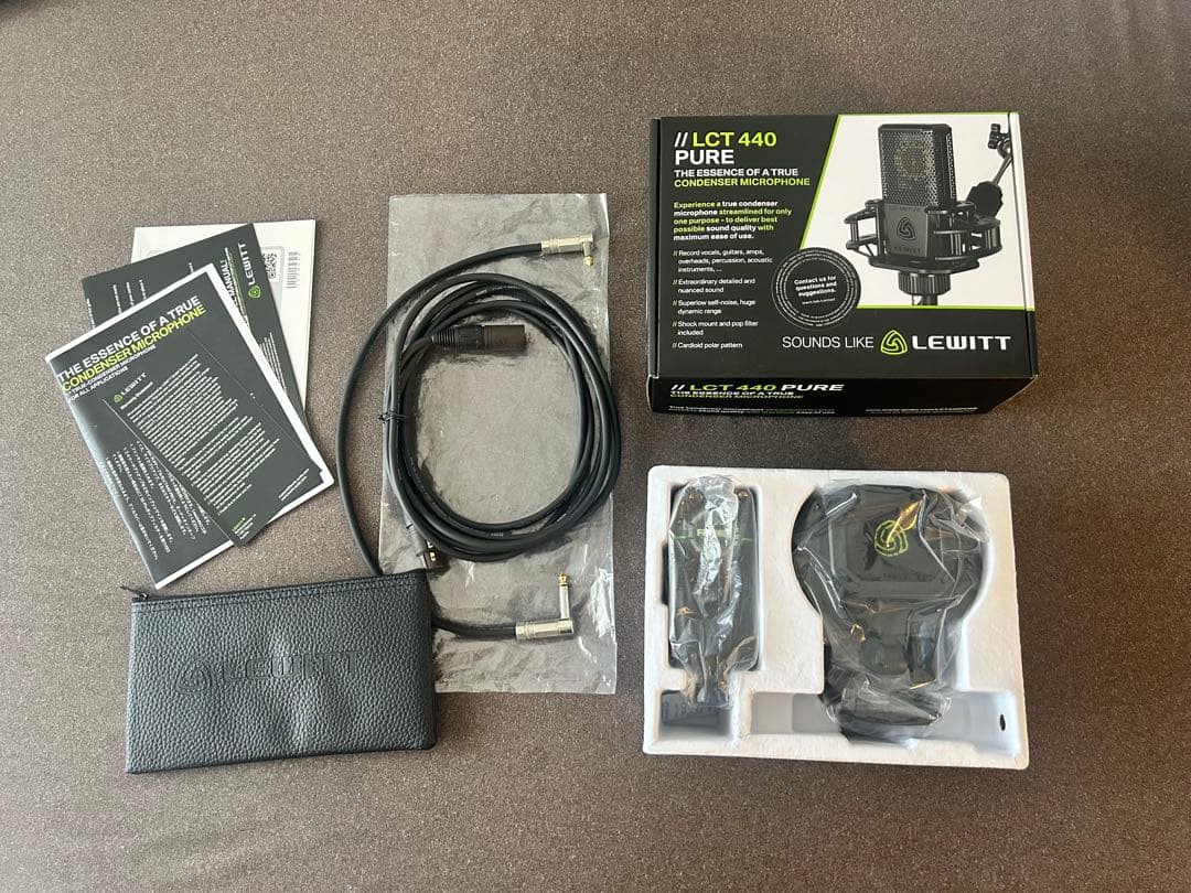 LEWITT LCT 440 PURE コンデンサーマイク/3pinケーブル