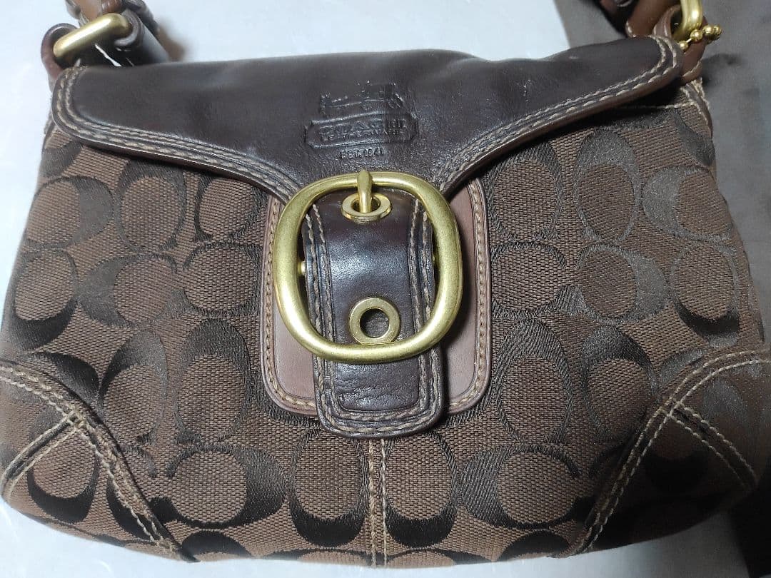 ゆ*き様 COACH ハンドバッグヴィンテージ 保存袋付き