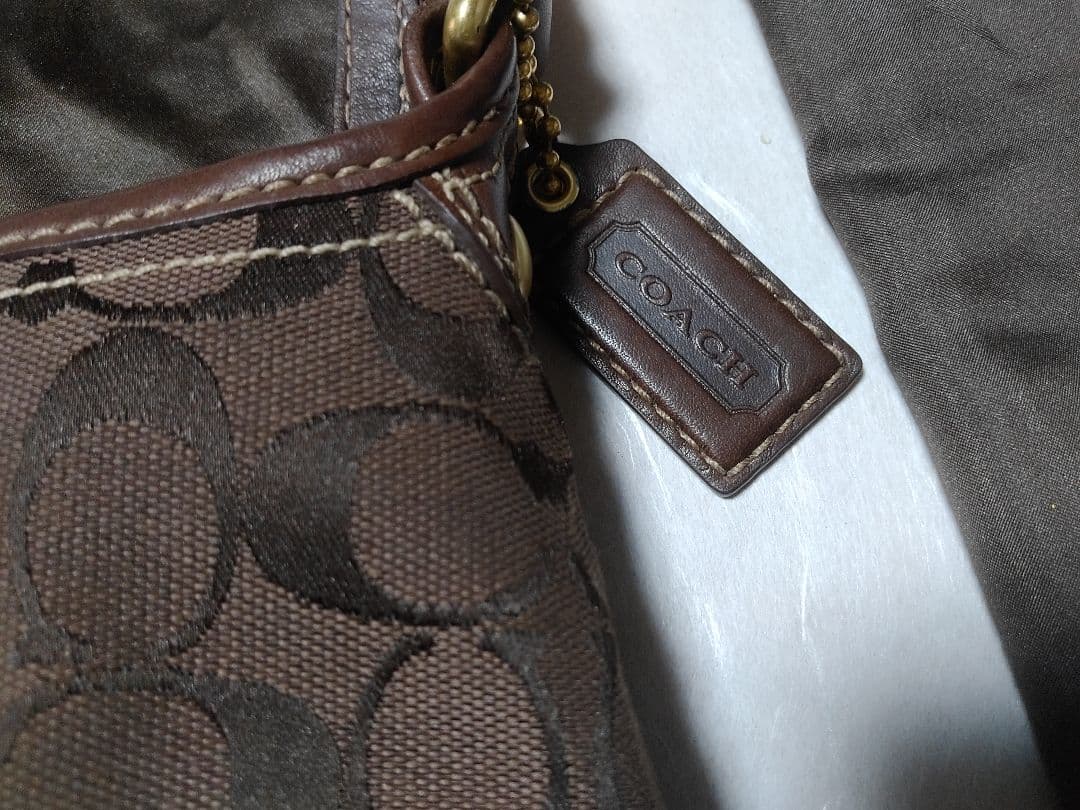 ゆ*き様 COACH ハンドバッグヴィンテージ 保存袋付き