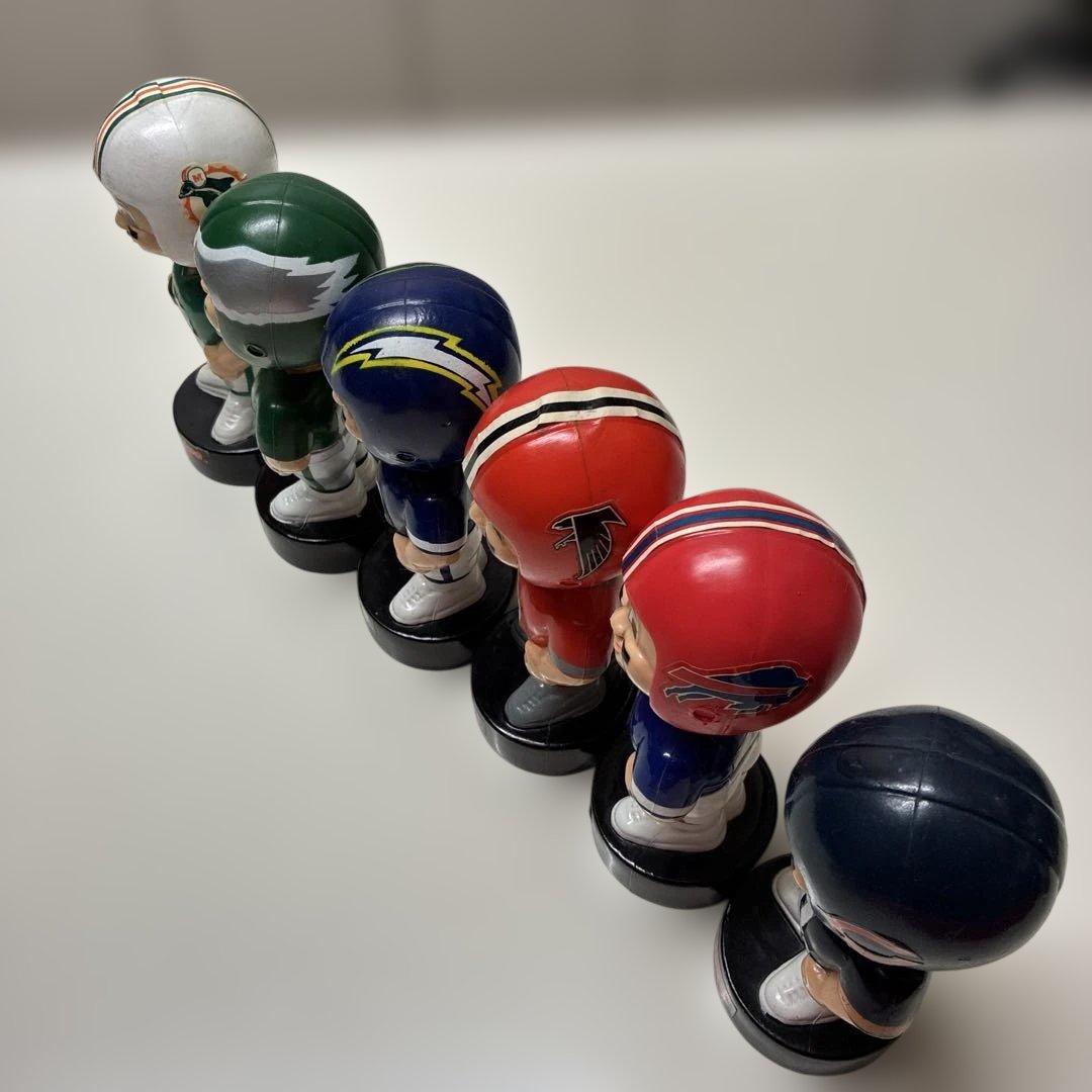 ビンテージ NFL バブルヘッド ボビングヘッド 6体セット