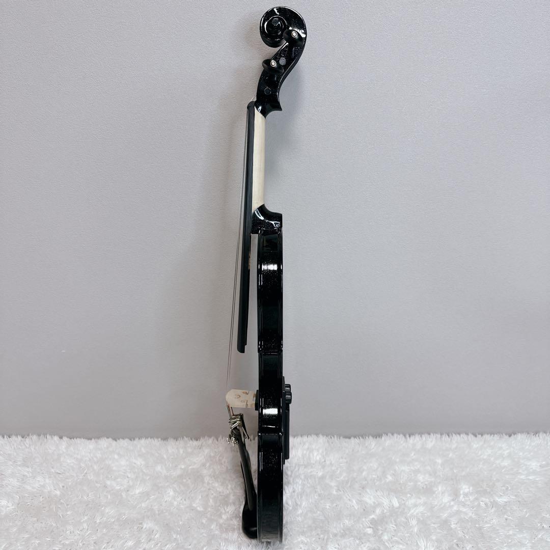 ENNBOM　サイレントバイオリン　HVPV-30　新品弦　ケース付属　4/4