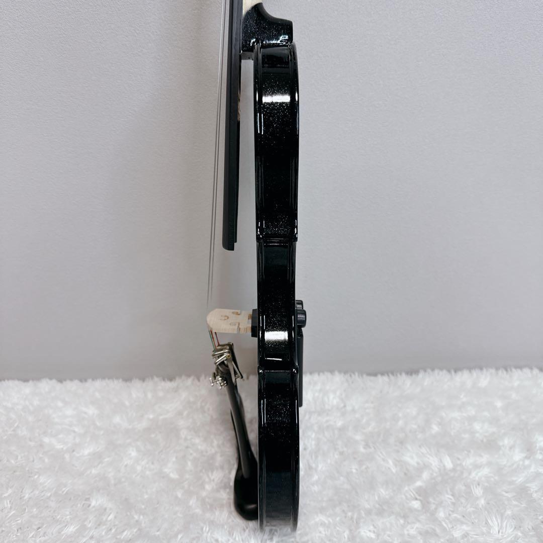 ENNBOM　サイレントバイオリン　HVPV-30　新品弦　ケース付属　4/4