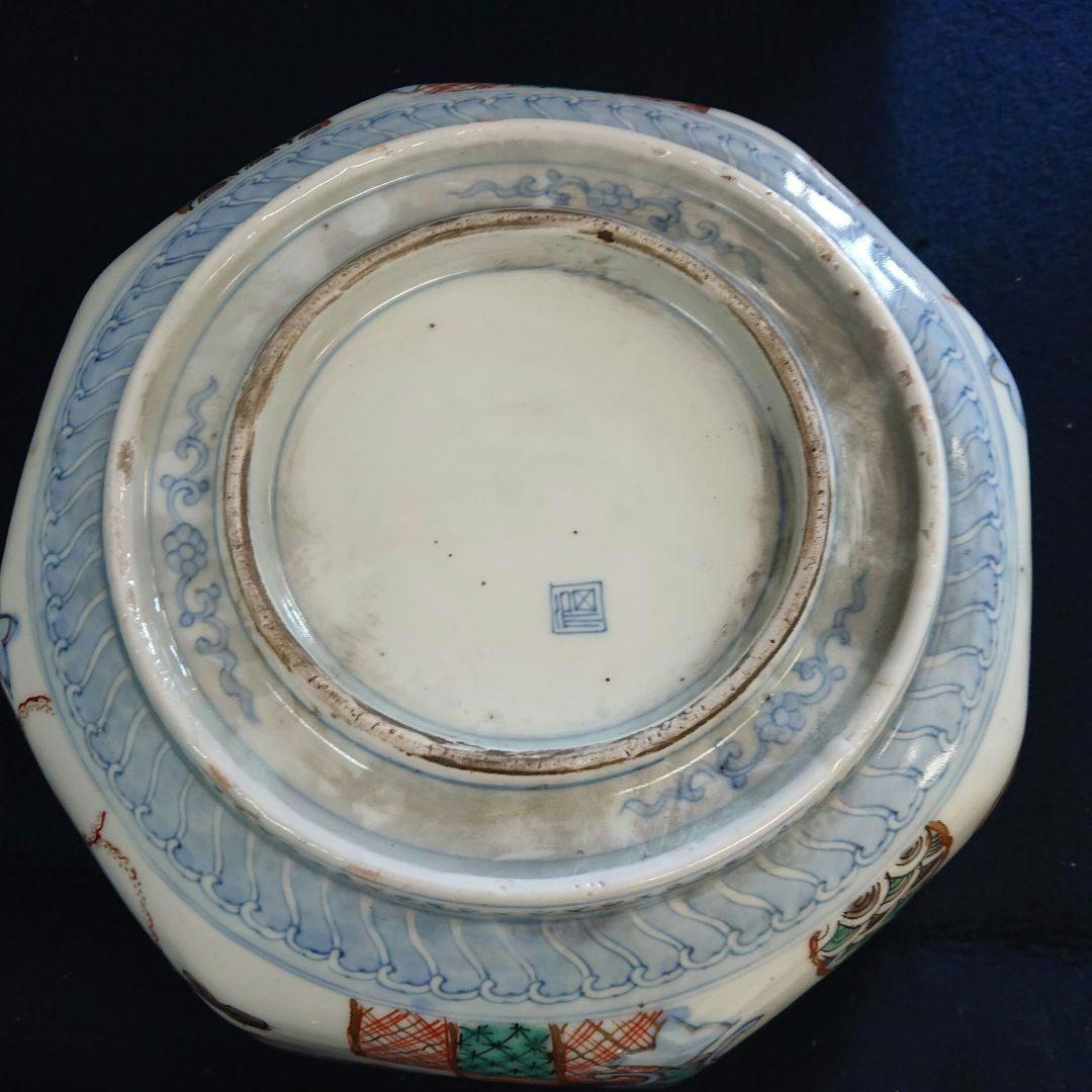 古伊万里八角形鉢