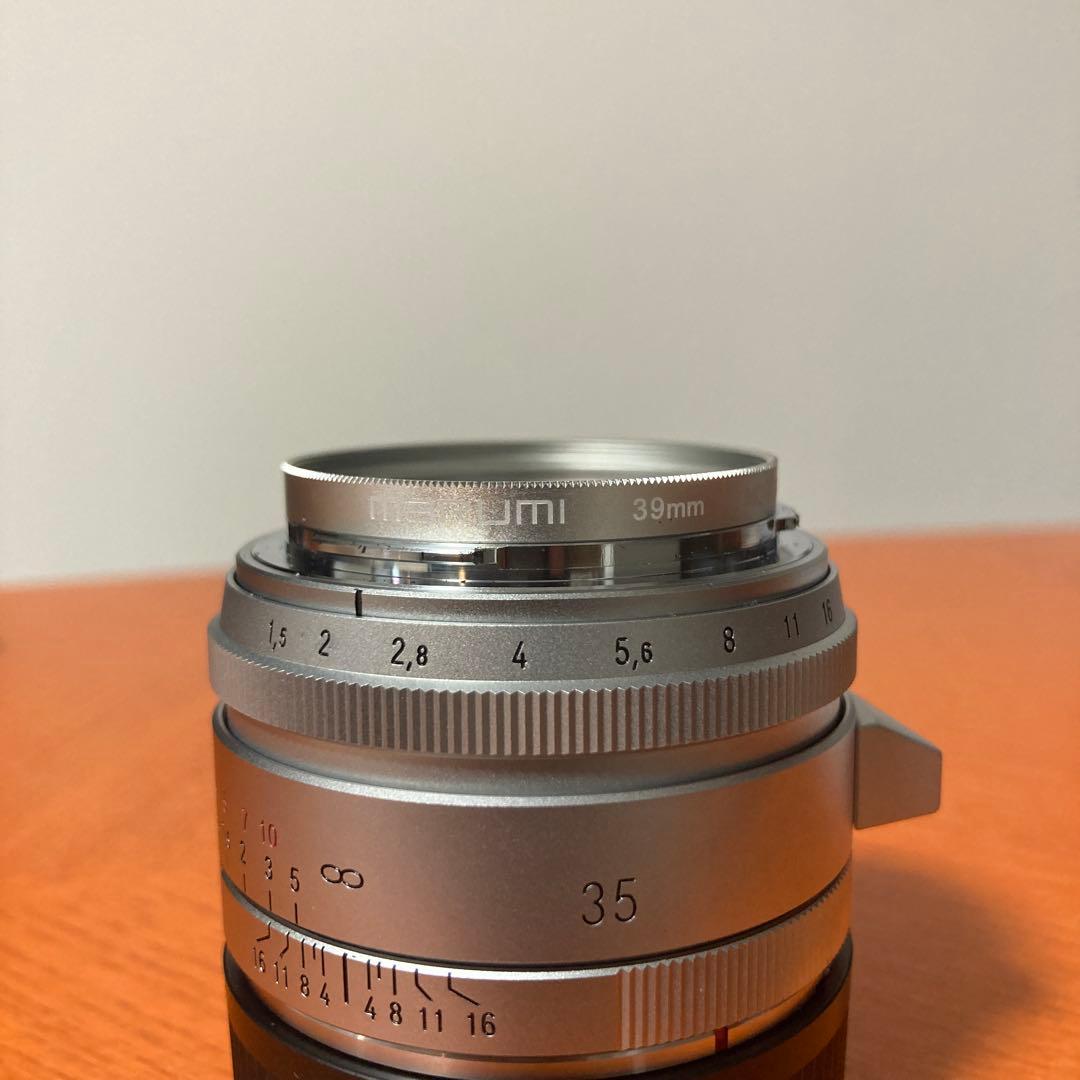 Voigtlander NOKTON 35mm F1.5 TypeII シルバー