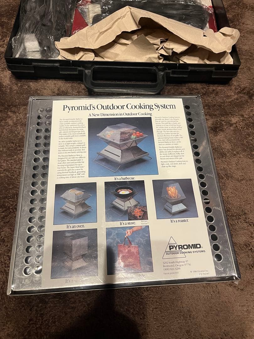 パイロミッド　pyromid アウトドアクッキングシステム