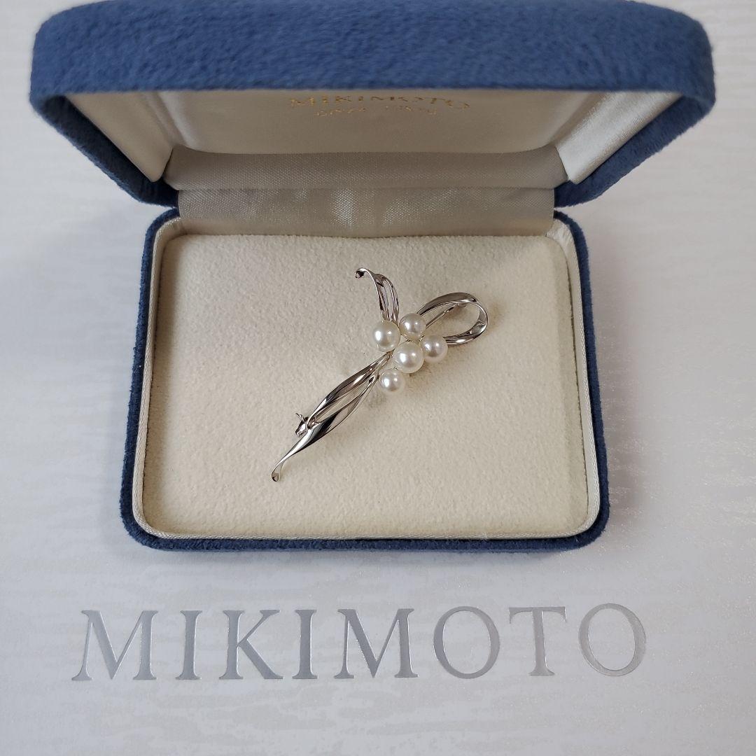 MIKIMOTO ミキモト 真珠 ブローチ