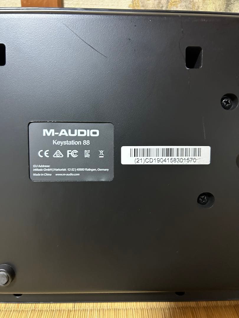 M-AUDIO Keystation 88 MIDIキーボード