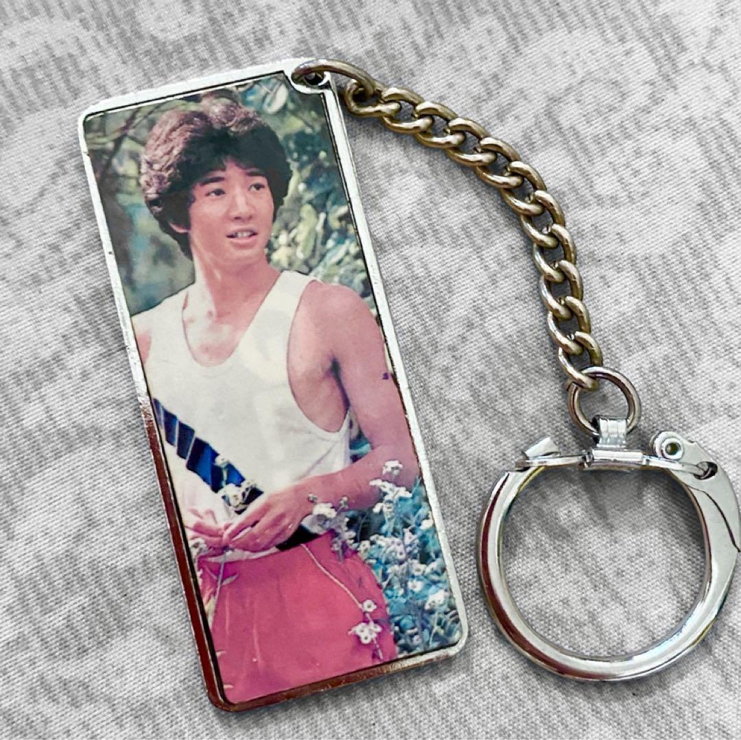 激レア！希少！！当時モノ　田原俊彦　ブロマイド×2 キーホルダー×1