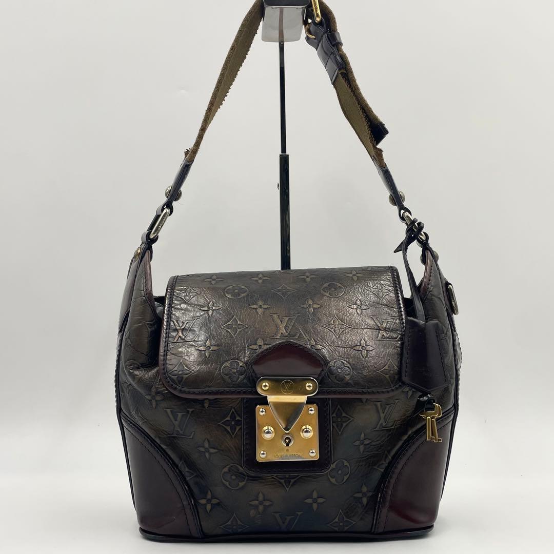 ルイヴィトン モノグラム ブロンズ セルジャンPM 2007年 ショルダーバッグ