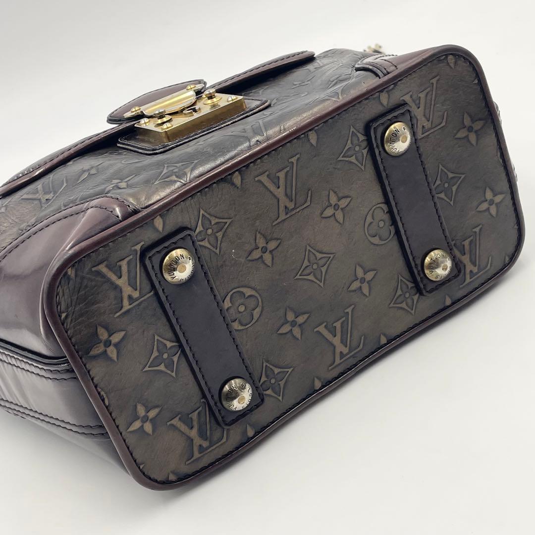 ルイヴィトン モノグラム ブロンズ セルジャンPM 2007年 ショルダーバッグ