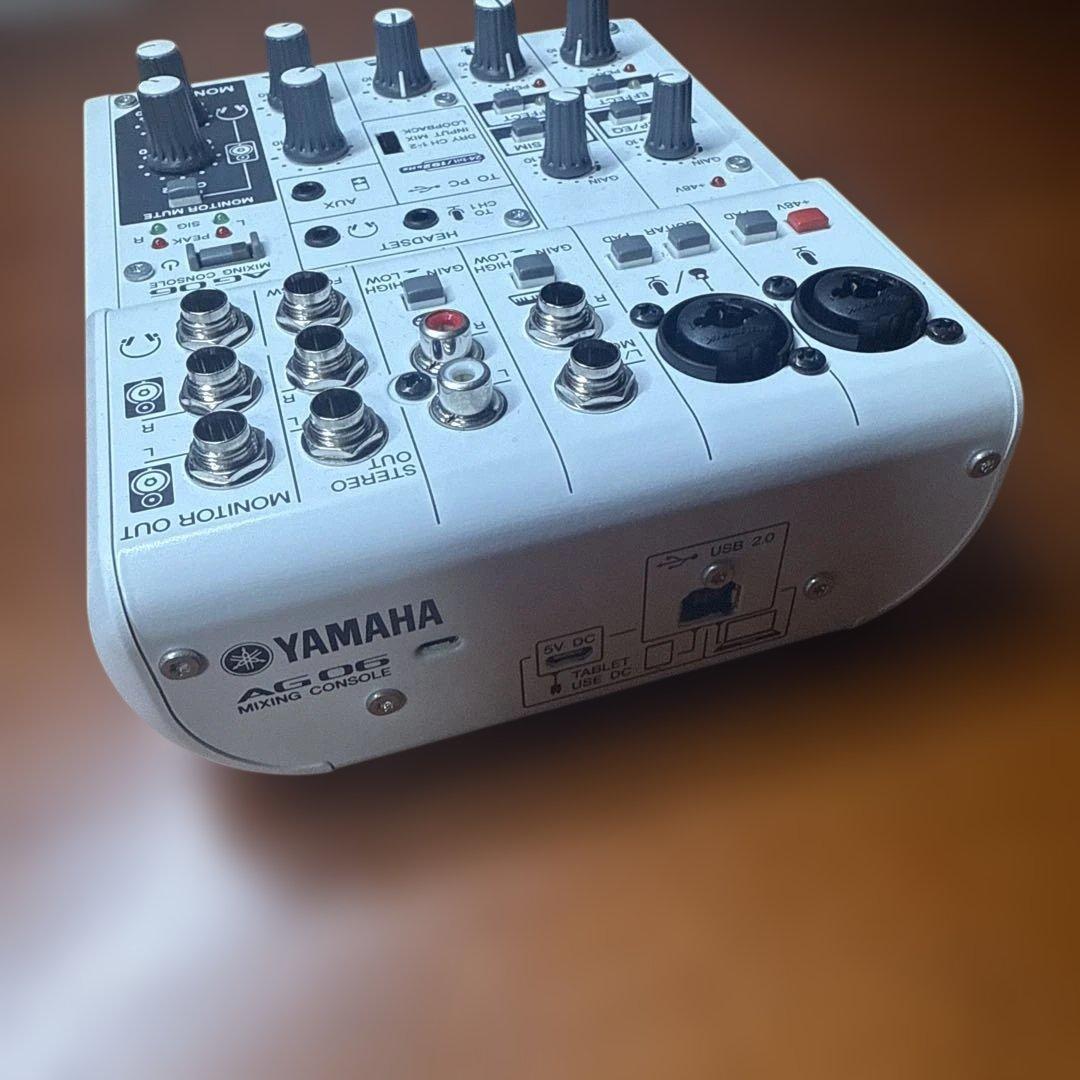 YAMAHA AG06 ウェブキャスティングミキサー (ヤマハ)