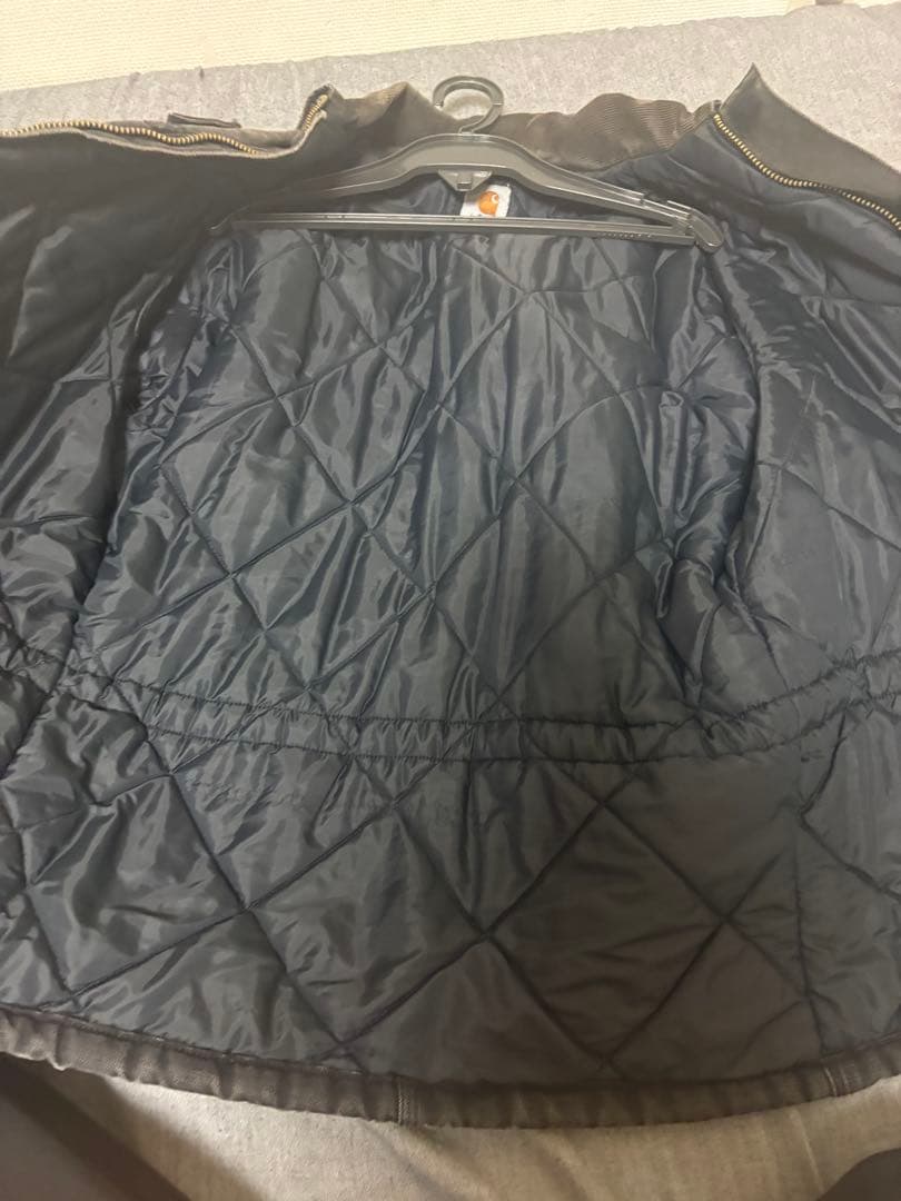 Carhartt ダークブラウン ダックジャケット