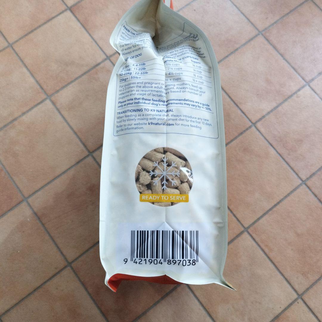 ケーナインナチュラルフリーズドライ ドッグフード チキン・フィースト1.8kg