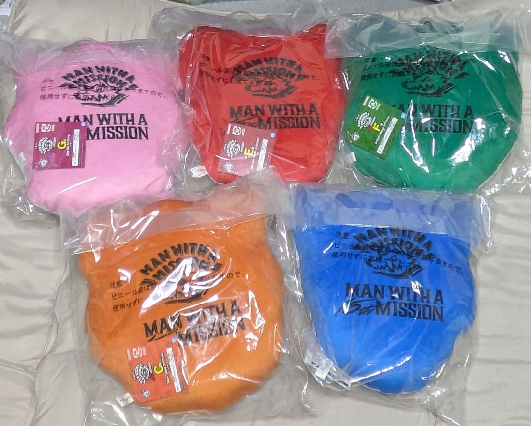 一番くじ MAN WITH A MISSION　C·D ·E·F·G賞セット