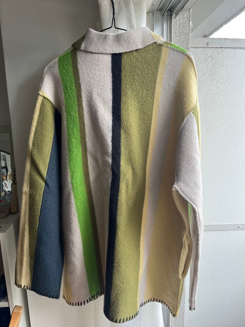 PERVERZE ウール ブランケットコート ジャケット