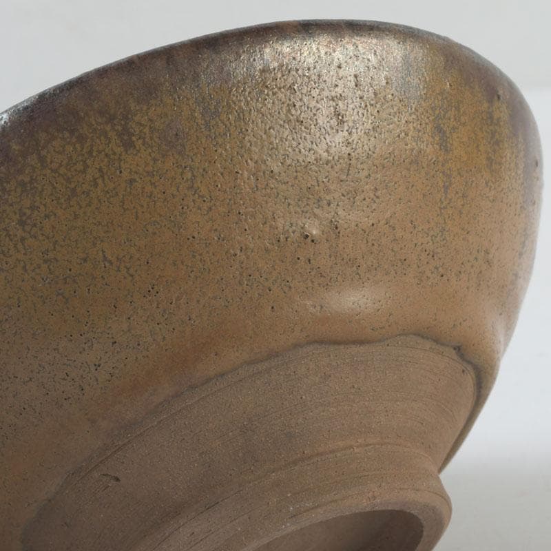 中国　南宋　建窯　兎毫盞　禾目天目茶碗　時代箱付　V　9542