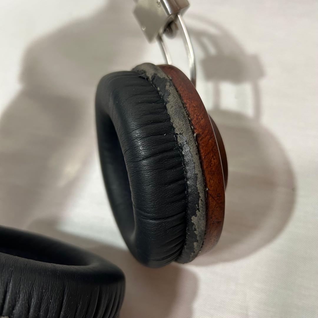 木目調　ヘッドフォン　ヘッドホン　ウッド