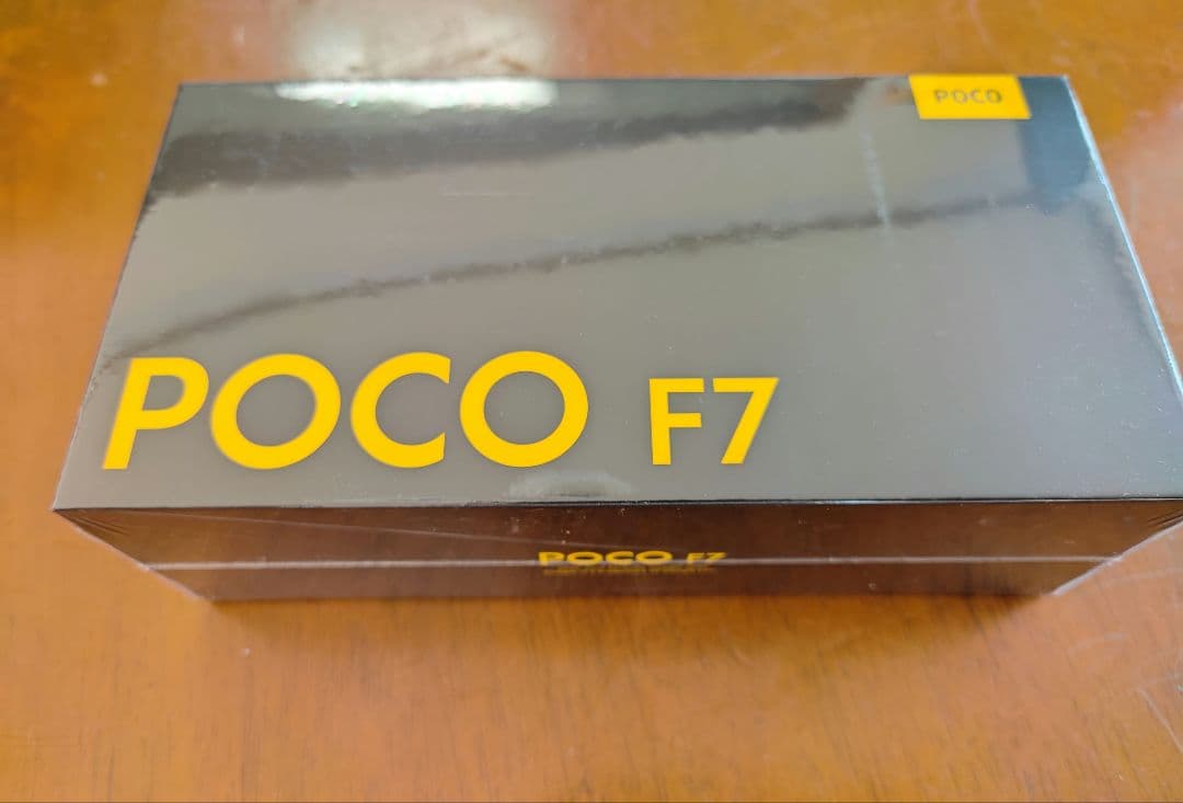 【新品未開封】POCO F7 12GB / 256GB SIMフリー　ブラック