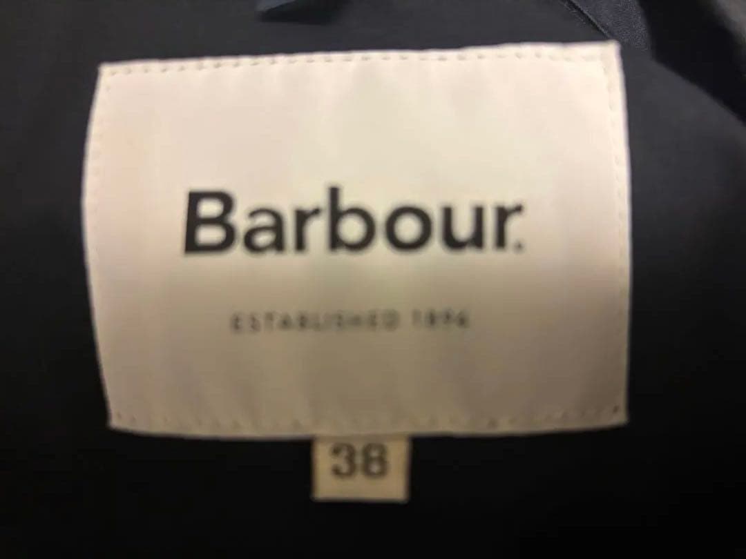 Barbour バブアー　ソルウェイジッパー　　 ネイビー　状態良　M 値下げ