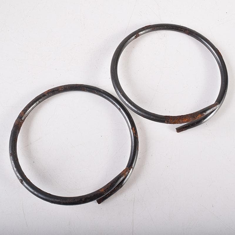 茶道具　人間国宝　釜師　高橋敬典作　浜松地文　真形釜　共箱　V　R8547B