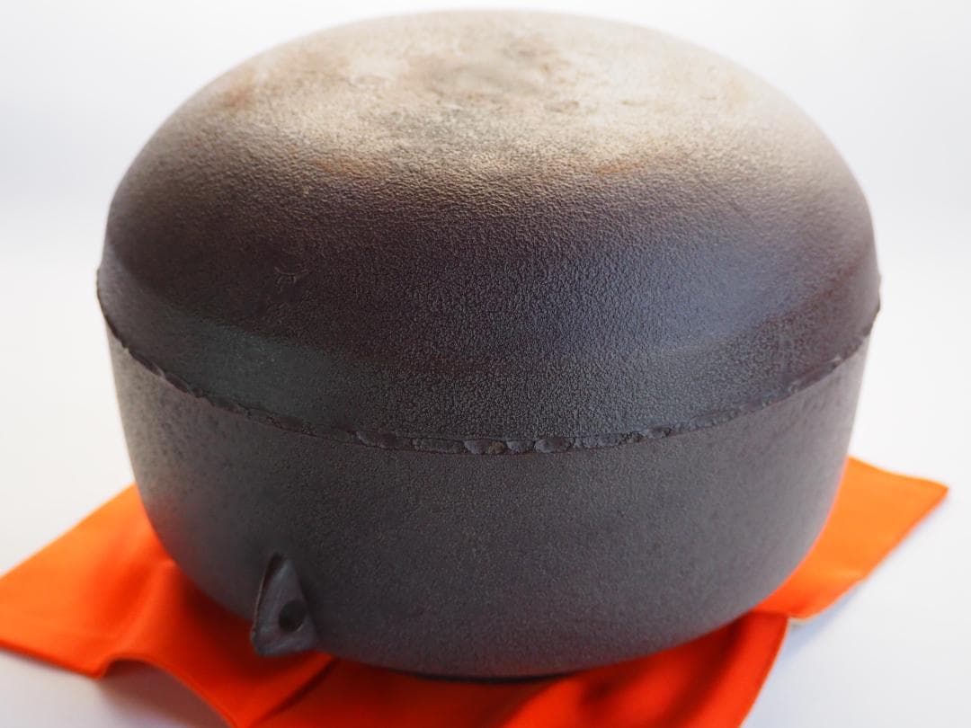 【人間国宝】高橋敬典造『阿弥陀堂釡』（共箱）