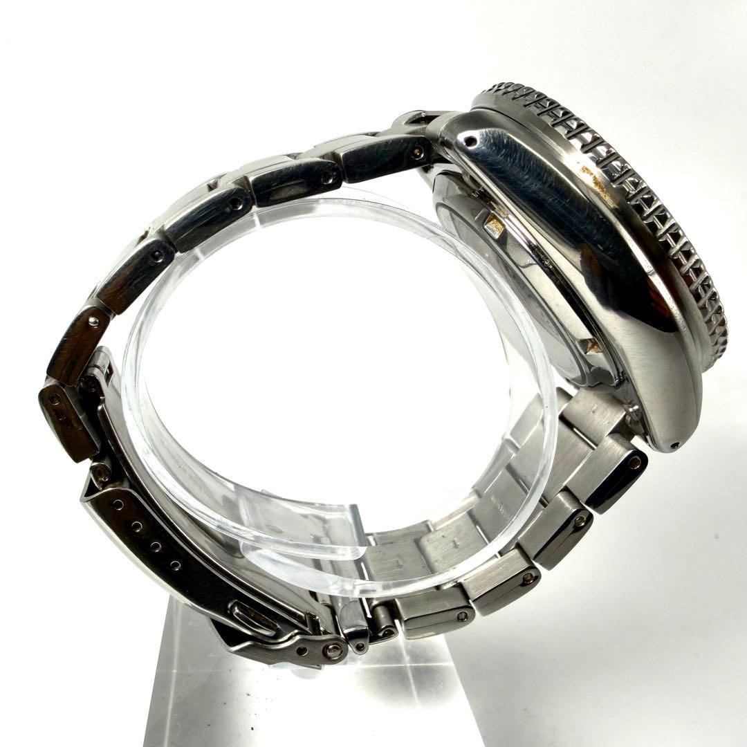 【極美品/稼働品】セイコー5 ダイバーズウォッチ 自動巻き デイデイト 腕時計