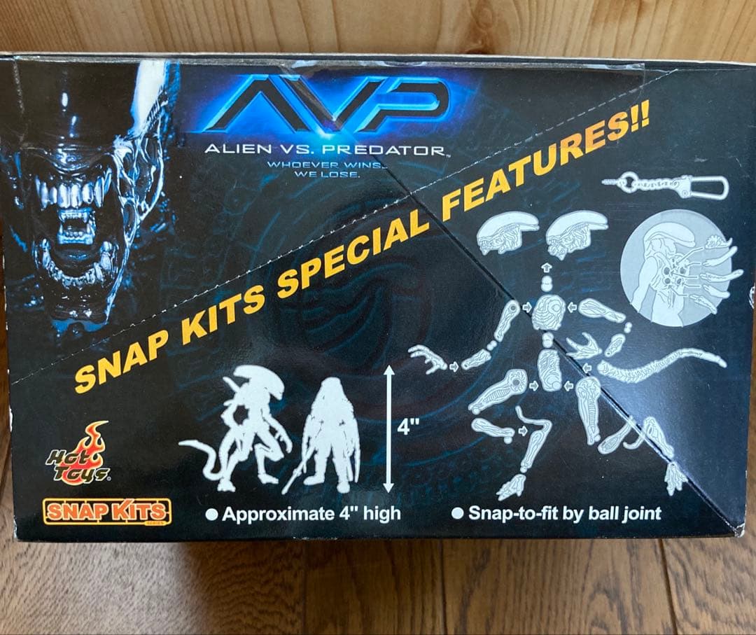 美品　未開封　ホットトイズ　エイリアンvsプレデター スナップキット