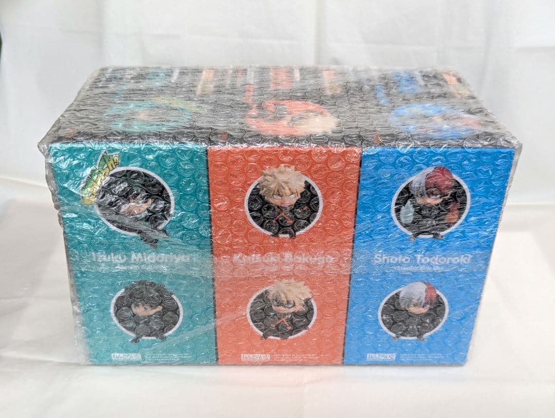 【新品未開封】ねんどろいど　緑谷出久　爆豪勝己　轟焦凍　ステルススーツVer.