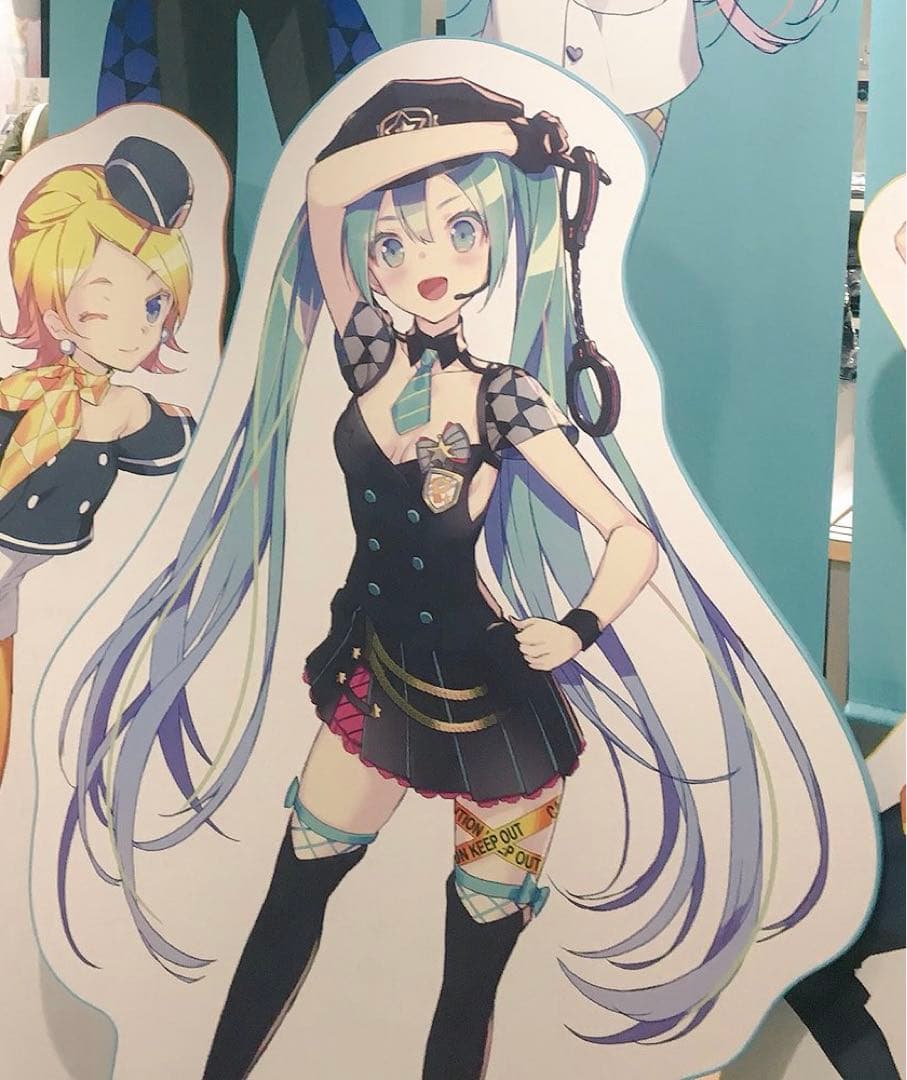 初音ミク 39culture 等身大パネル コスプレ