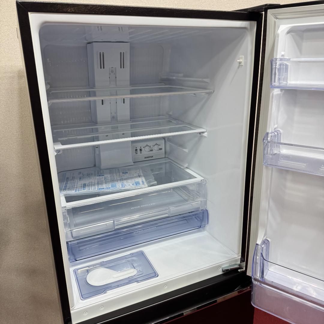東京23区送料無料　美品三菱3ドア冷蔵庫2020年製330L　洗浄/除菌済み