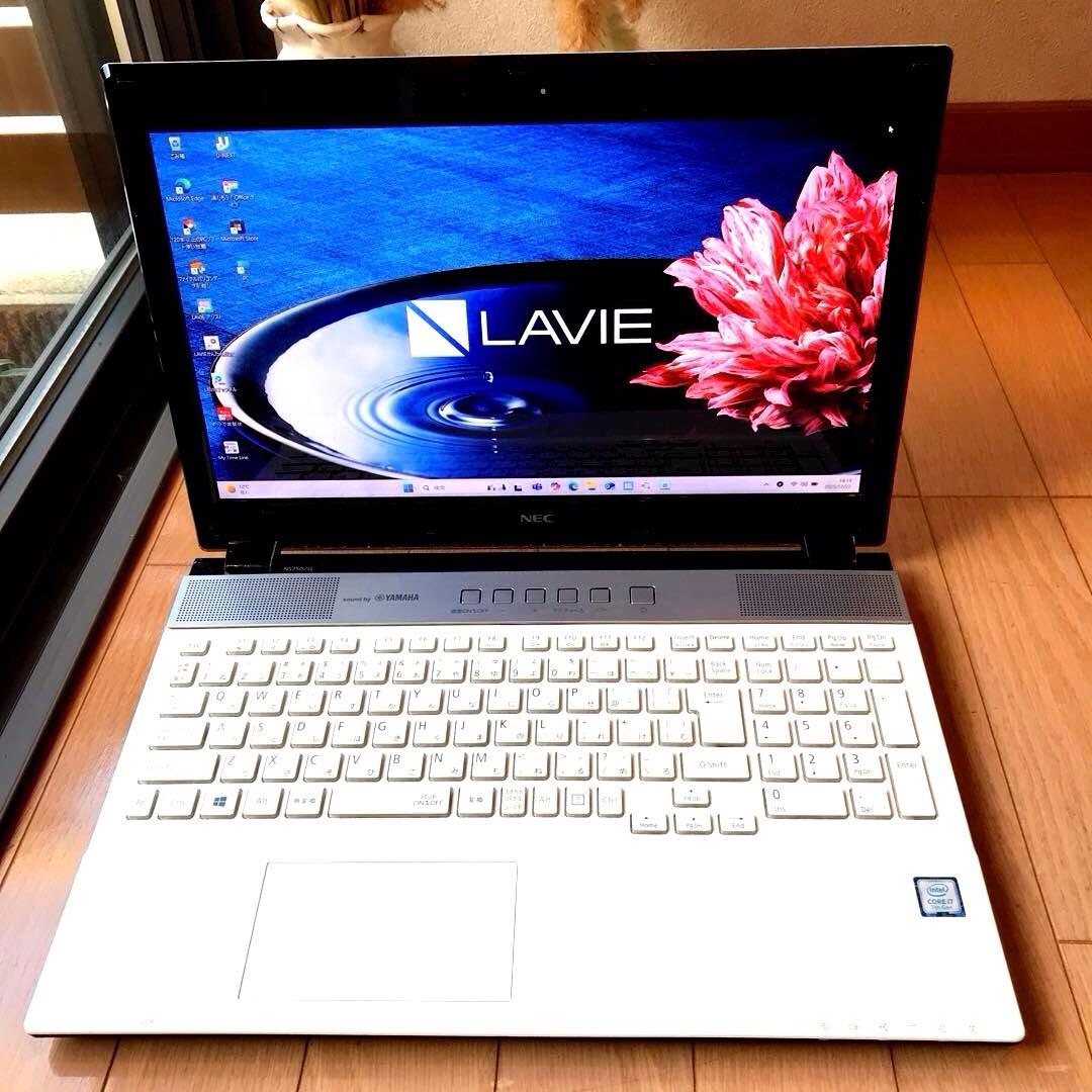 美品LaVieNS750/GAWタッチパネル(SSD512GB+HDD1TB)