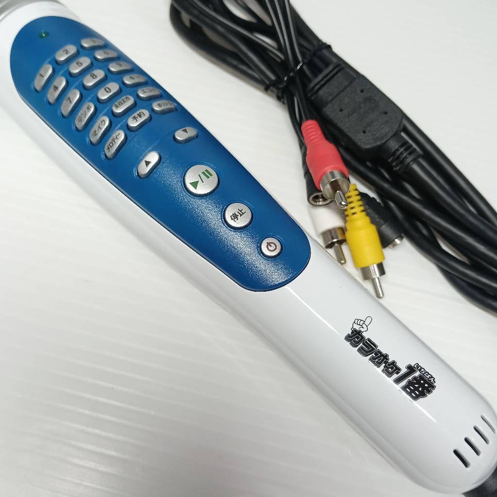 カラオケ1番 家庭用 カラオケ パーソナルカラオケマイク サブマイク 300曲入