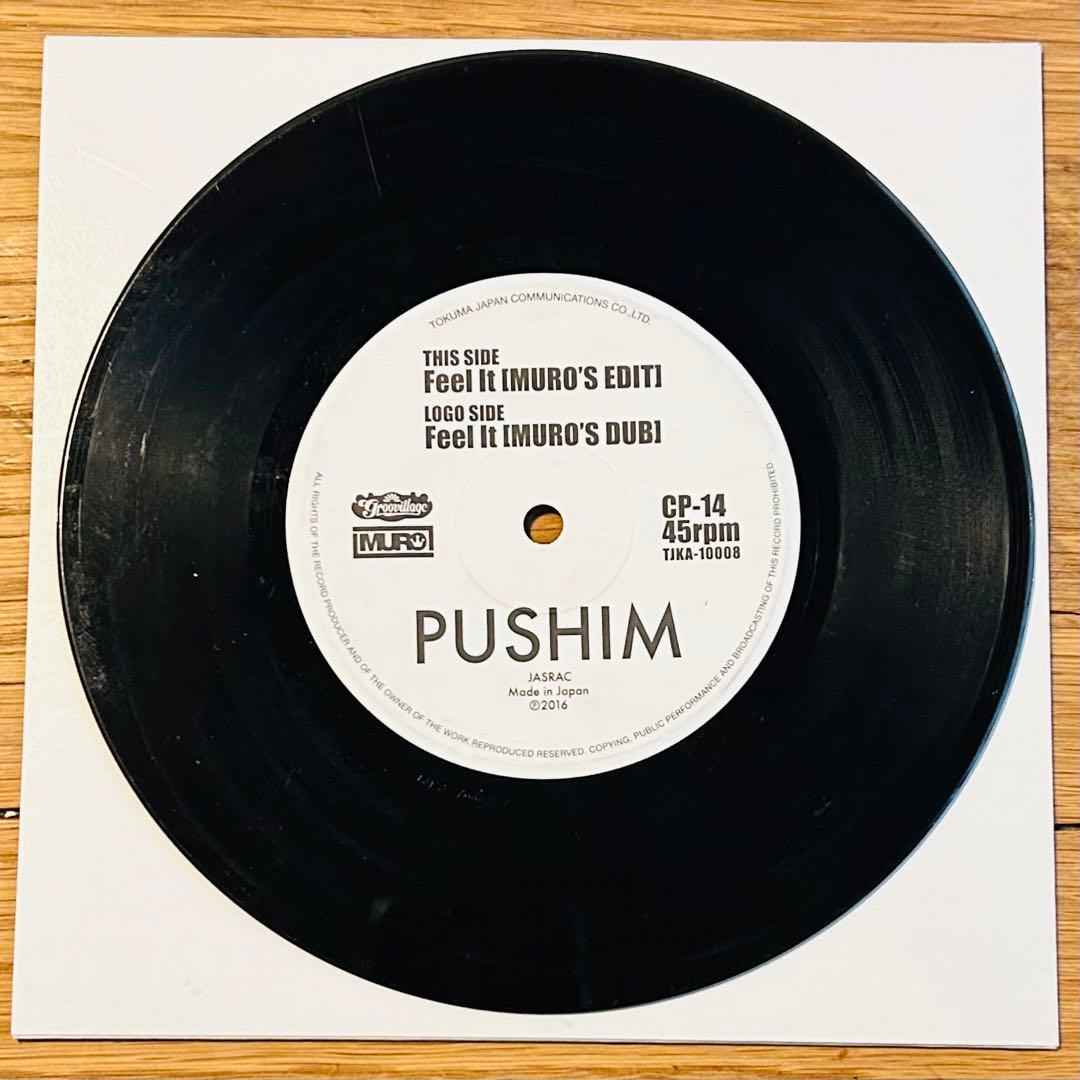 PUSHIM / Feel It 7インチ　MURO'S edit