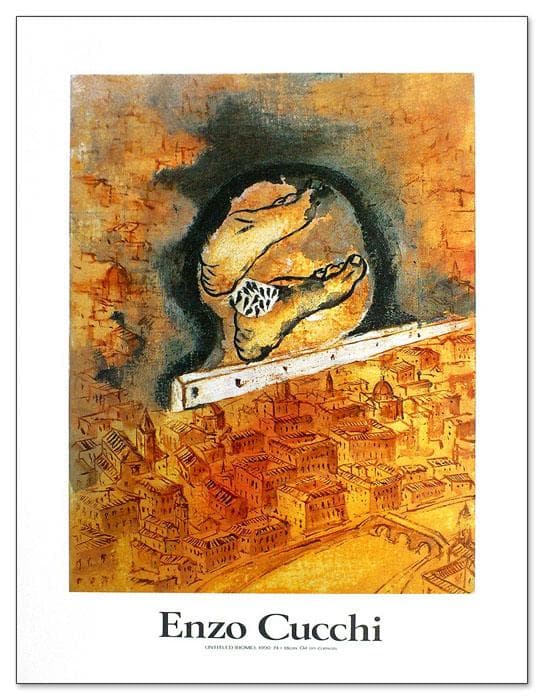 額装済/Untitled（エンツォ クッキ）/アートポスター