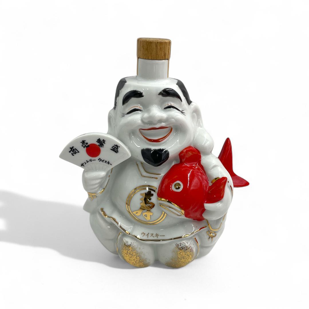 【未開栓】希少！サントリーピュアモルトウイスキー山﨑/えびす型ボトル/600ml