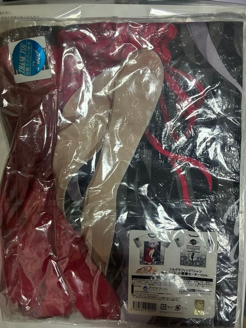 戦姫絶唱シンフォギアAXZ フルグラフィックTシャツ　雪音クリス　小悪魔セーター