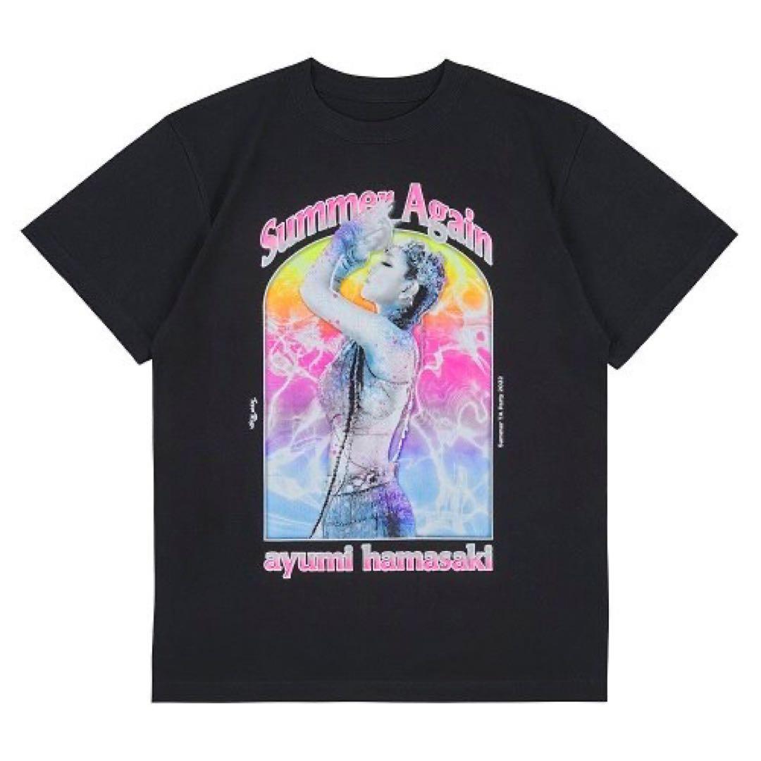 浜崎あゆみ　Tシャツ BLACK　「Summer TA Party 2022」