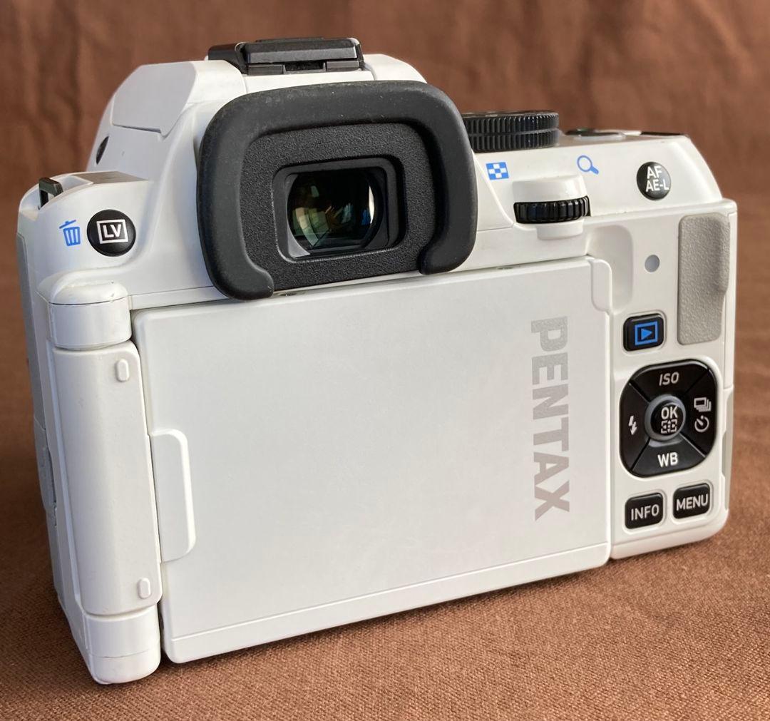 【絞り制御不良】PENTAX K-S2 ホワイト レンズ3本付き