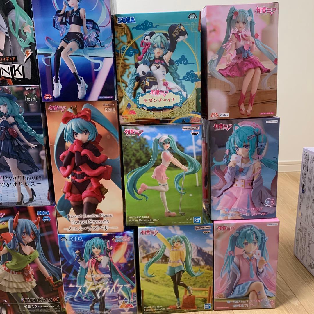 初音ミク　プライズ　フィギュア　まとめ売り