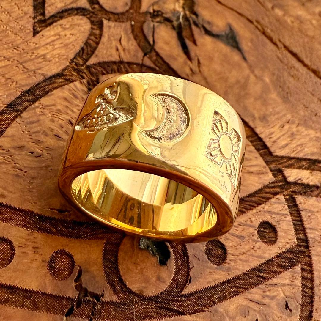 英国製初期版レアVivienneWestwoodオーブ/ウェディングリング L