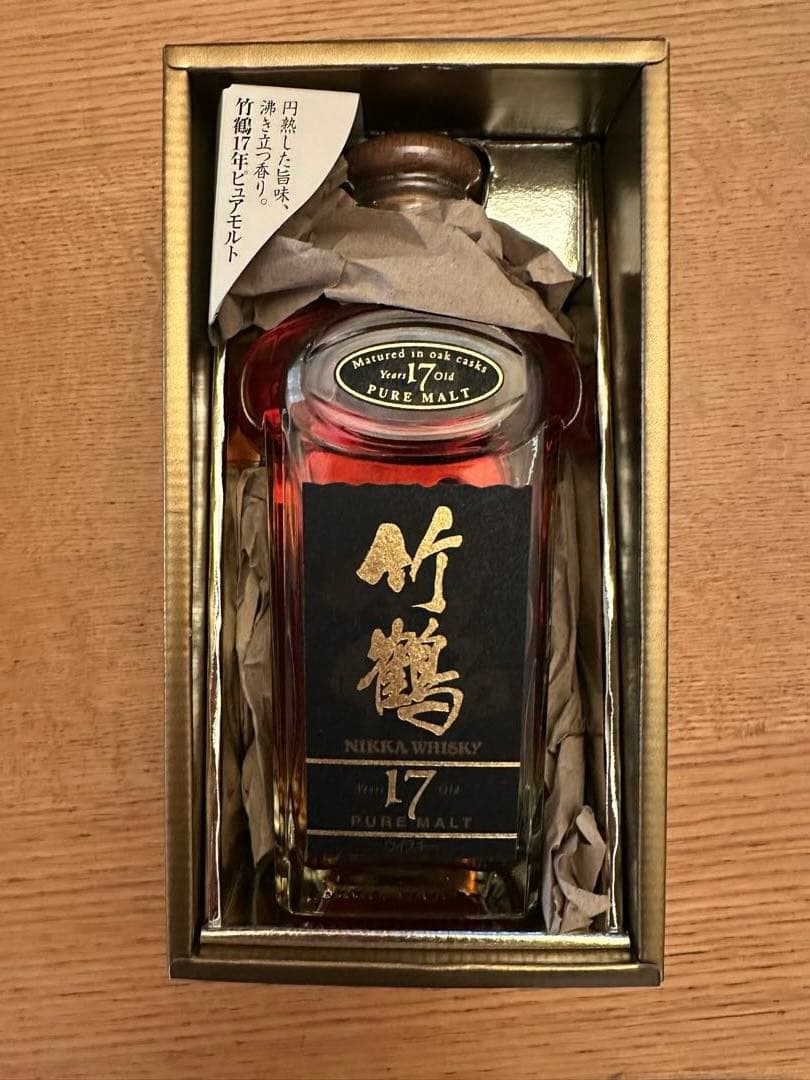 竹鶴17年　ピュアモルト　700ml