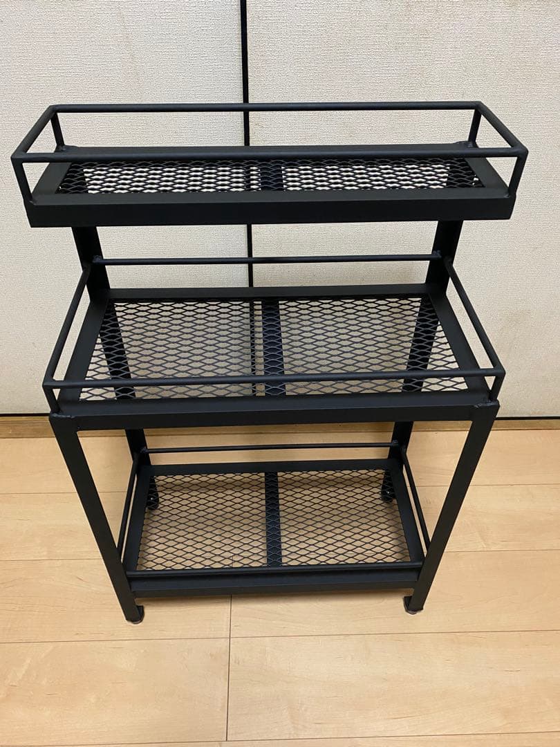 アイアンシェルフ　アイアンラック　インダストリアル 植物棚　アガベ　多肉植物