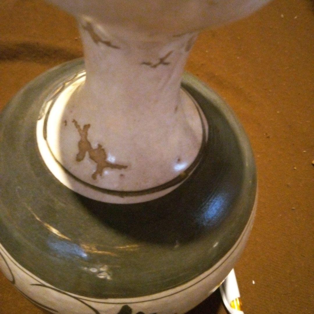 中国陶磁器　宋磁州窯　鶴首壺